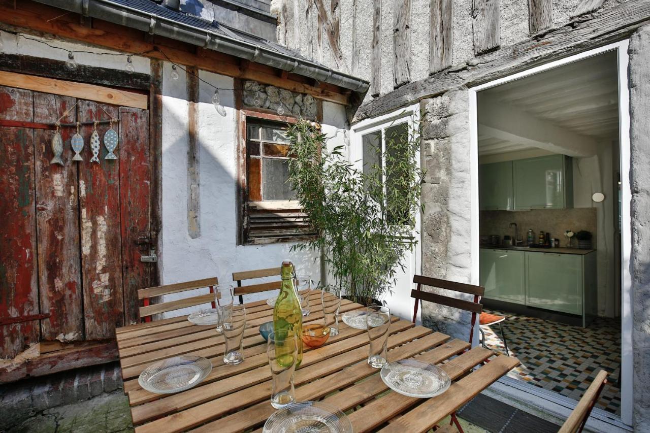 Villa Les Oiseaux Du Corsaire 3 House & Terrace 6 P - Center Honfleur Exterior foto